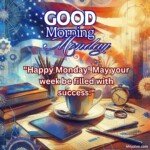 good morning monday blessing american culture and flag images