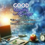 good morning monday blessing american culture and flag art images