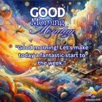 good morning monday blessing american culture and flag images