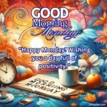 good morning monday blessing american culture and flag art images