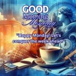 good morning monday blessing american culture and flag art images
