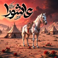 muharram dp kerbala background and ashura background and majlis background zuljanah hd status images, kul yum ashura calligraphy.