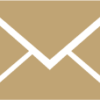 Email envalop golden icon for HTML email Signature
