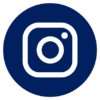 Instagrapm dark blue icon for HTML email Signature