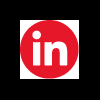 50+ Download Free HTML Icons for Email Signature 51 Linkdin red and white icon for HTML Signature