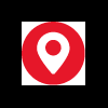50+ Download Free HTML Icons for Email Signature 54 Pin Location red and white icon for HTML Signature
