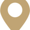 Location pin golden icon for HTML email Signature