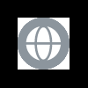 50+ Download Free HTML Icons for Email Signature 36 Globe website grey icon for HTML email Signature