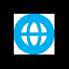 50+ Download Free HTML Icons for Email Signature 40 globe world website envalop blue icon for HTML email Signature