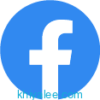 Facebook blue icon for HTML email signature