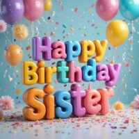 happy birthday sister images