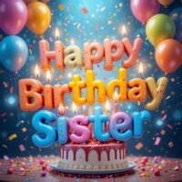 happy birthday sister images