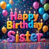 happy birthday sister images