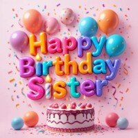 happy birthday sister images