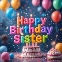 happy birthday sister images