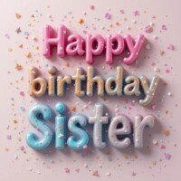 happy birthday sister images