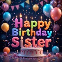 happy birthday sister images