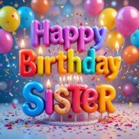 happy birthday sister images
