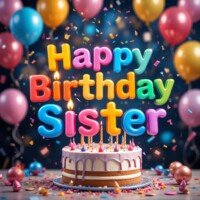 happy birthday sister images