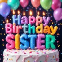 happy birthday sister images