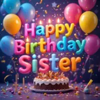 happy birthday sister images