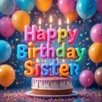 happy birthday sister images