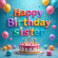 happy birthday sister images