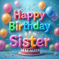 happy birthday sister images