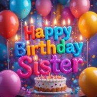 happy birthday sister images