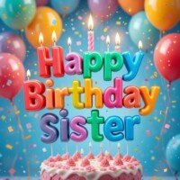 happy birthday sister images