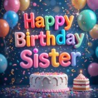 happy birthday sister images