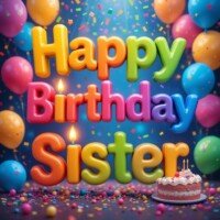 happy birthday sister images