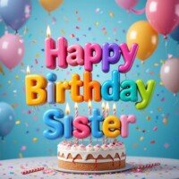 happy birthday sister images