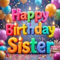 happy birthday sister images