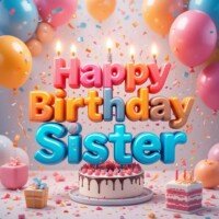 happy birthday sister images