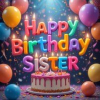 happy birthday sister images
