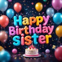 happy birthday sister images