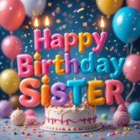 happy birthday sister images