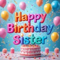 happy birthday sister images