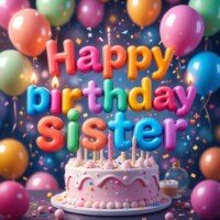 happy birthday sister images