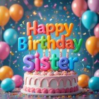 happy birthday sister images