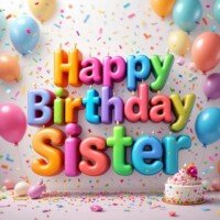 happy birthday sister images