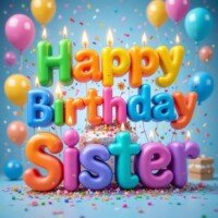 happy birthday sister images