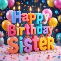 happy birthday sister images