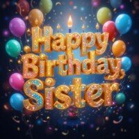 happy birthday sister images