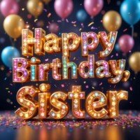 happy birthday sister images