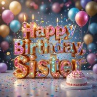 happy birthday sister images