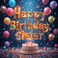 happy birthday sister images