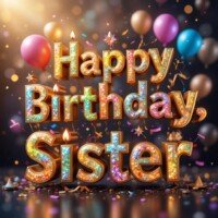 happy birthday sister images