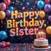 happy birthday sister images